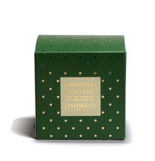 Thé vert de Noël Christamas Tea Boîte 25 sachets Cristal Dammann Frères