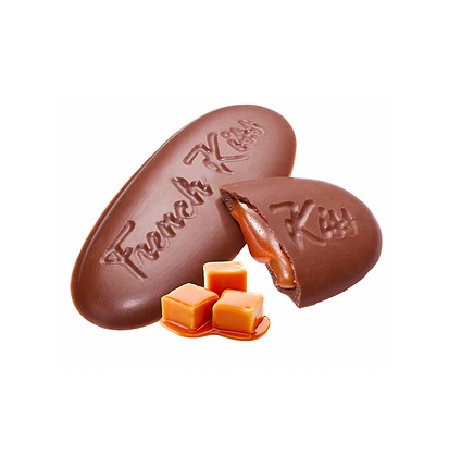 Le French Kiss- 20 Baisers chocolat au lait au coeur fondant caramel- Maison Guinguet- 140g