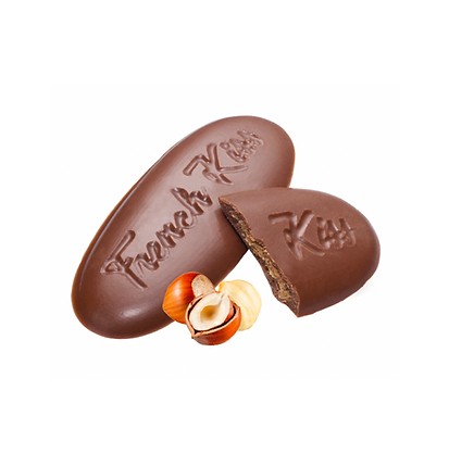 Le French Kiss- 20 Baisers chocolat au lait au coeur praliné noisette- Maison Guinguet- 140g