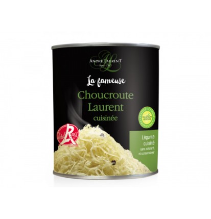 La Fameuse Choucroute Laurent cuisinée au Champagne - Boîte 810g