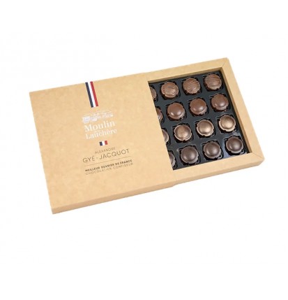 Coffret de 16 capsules praliné assorties- Le Moulin de la Lauchère- 100g