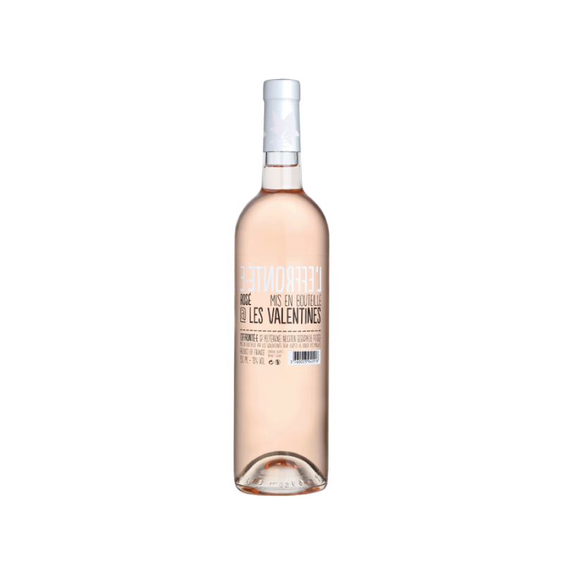 L'Effrontée-IGP Méditerranée- Chateau les Valentines- Rosé- 75 cl