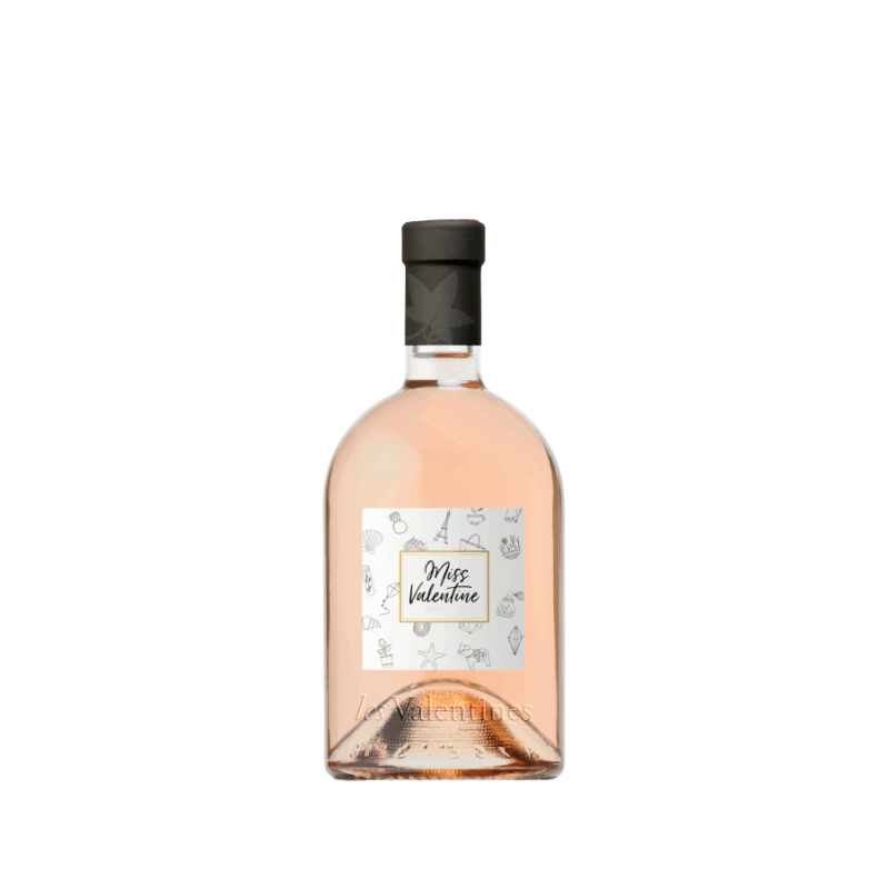 Miss Valentine- IGP Méditerranée- Chateau les Valentines- Rosé- 75 cl