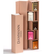 Coffret IRIS rose- Dammann Frères-