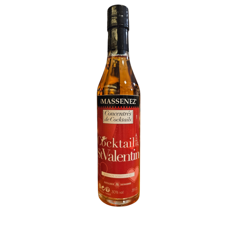 Concentré de Cocktail- Cocktail St Valentin - MASSENEZ- 70 cl