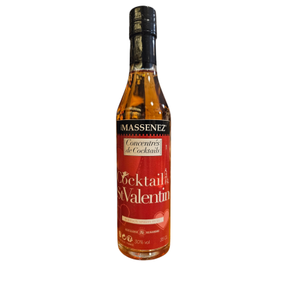 Concentré de Cocktail- Cocktail St Valentin - MASSENEZ- 70 cl