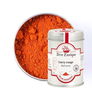 Curry Rouge  -Boîte 60 g- Terre exotique