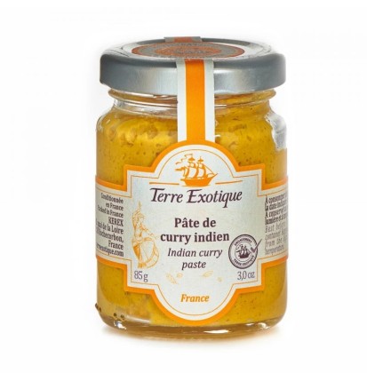 Pâte de curry Indien -Pot 85g - Terre exotique