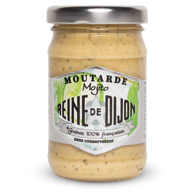 Moutarde Reine de Dijon Mojito 100g
