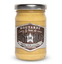 Moutarde Reine de Dijon Curry Noix de coco 100g