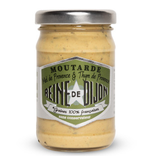 Moutarde Reine de Dijon Miel & Thym de Provence 100g