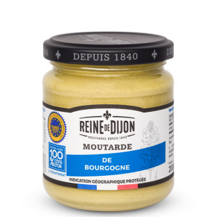 Moutarde de Bourgogne IGP Reine de Dijon 200g