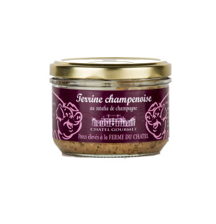 Terrine champenoise au ratafia de champagne 180g - Châtel Gourmet
