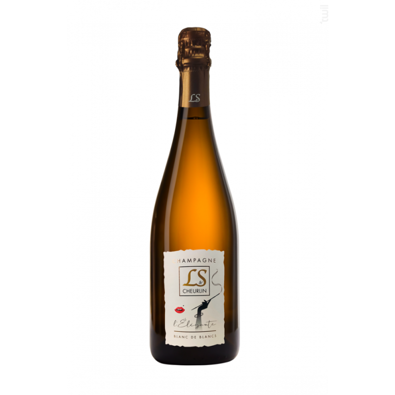 Champagne EXTRA-BRUT Blanc de Blancs l’Elégante L&S Cheurlin 75cl AB