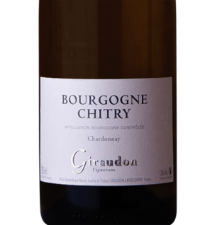 Bourgogne Chitry Chardonnay- Giraudon- 2022 75 cl