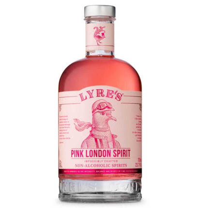 GIN LYRE'S PINK LONDON SPIRIT 0%vol - sans alcool