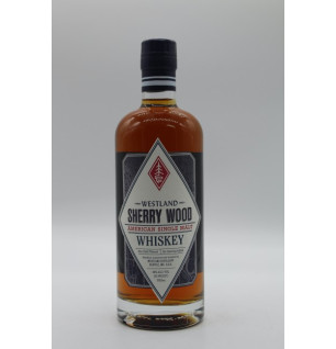 Whiskey- WESTLAND- American Single Malt Sherry Wood- 70 cl