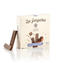 Les Guinguettes Chocolat au lait fourré pâte à tartiner noisettes