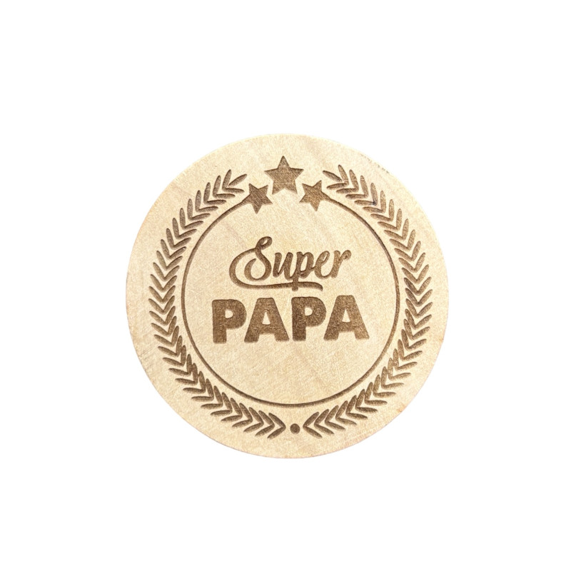 Décapsuleur-Magnet "Super papa"