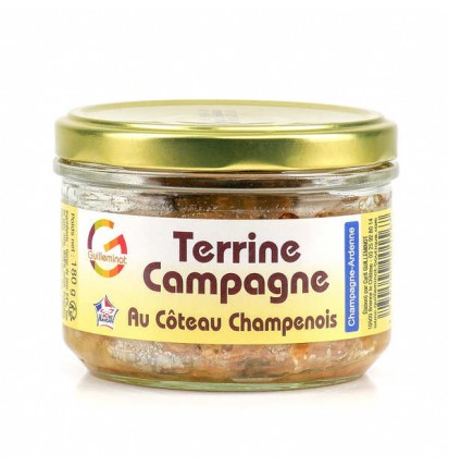 Terrine de Campagne au Coteau Champenois- Maison Guilleminot- 180g