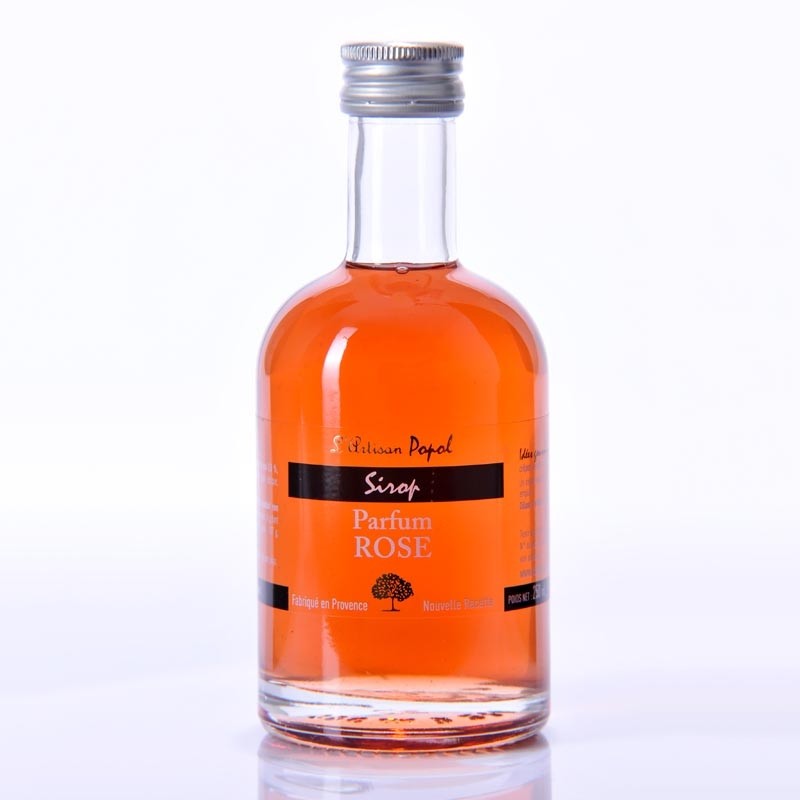 Sirop saveur Rose - L'artisan Popol- 250 ml