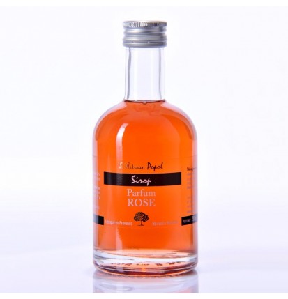 Sirop saveur Rose - L'artisan Popol- 250 ml