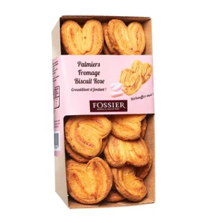 Palmiers fromage biscuit rose - FOSSIER- 80g