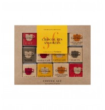 Coffee Set 6 goûts- 36 Napolitains- Café Tasse-180g