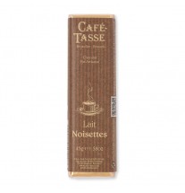 Barre de chocolat au Lait & Noisettes- Café Tasse- 45g