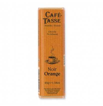 Barre de chocolat Noir Orange -Café Tasse- 45g